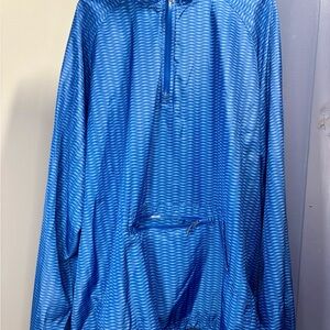 Holloway Blue Lightweight Pullover Jacket